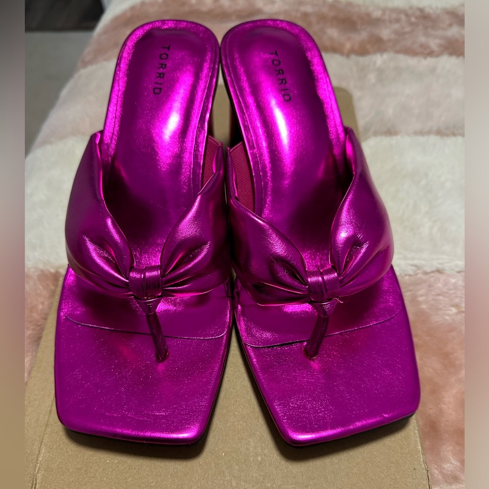 Torrid pink shoes